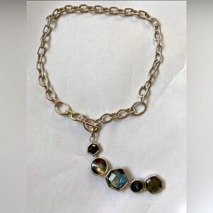 Kendra Scott Statement Gold Necklace